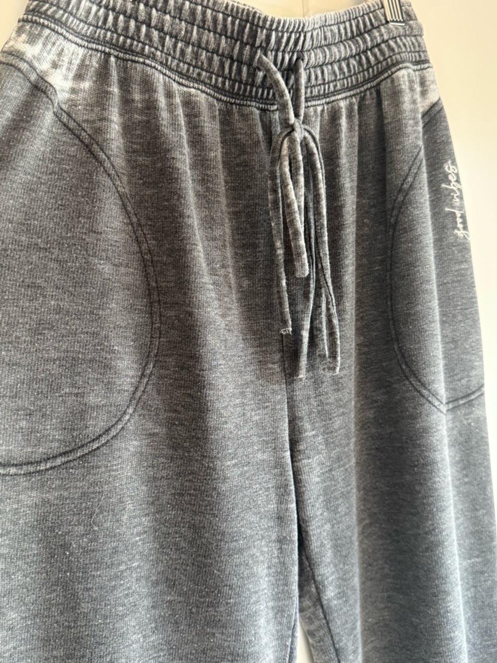 💣 Free People, Good Vibes Lounge, Wide Leg Burnout Flare, Comfy Pant. XS - Picture 8 of 12